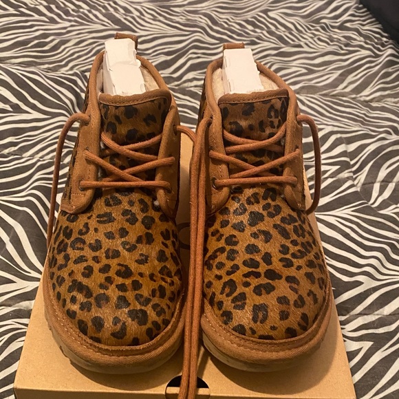 UGG Shoes - PREOWNED CALF HAIR leopard UGGS